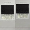 Acadia Total Blackout Roman Curtain Shades - Exclusive Home - image 4 of 4