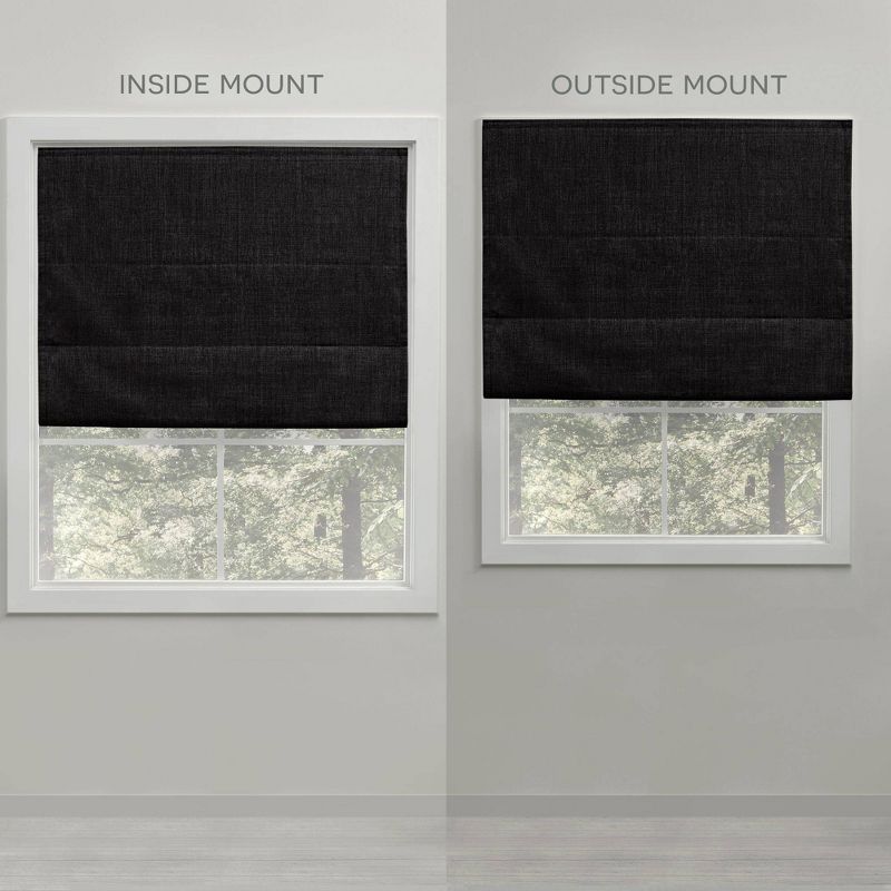 Acadia Total Blackout Roman Curtain Shades - Exclusive Home, 5 of 8
