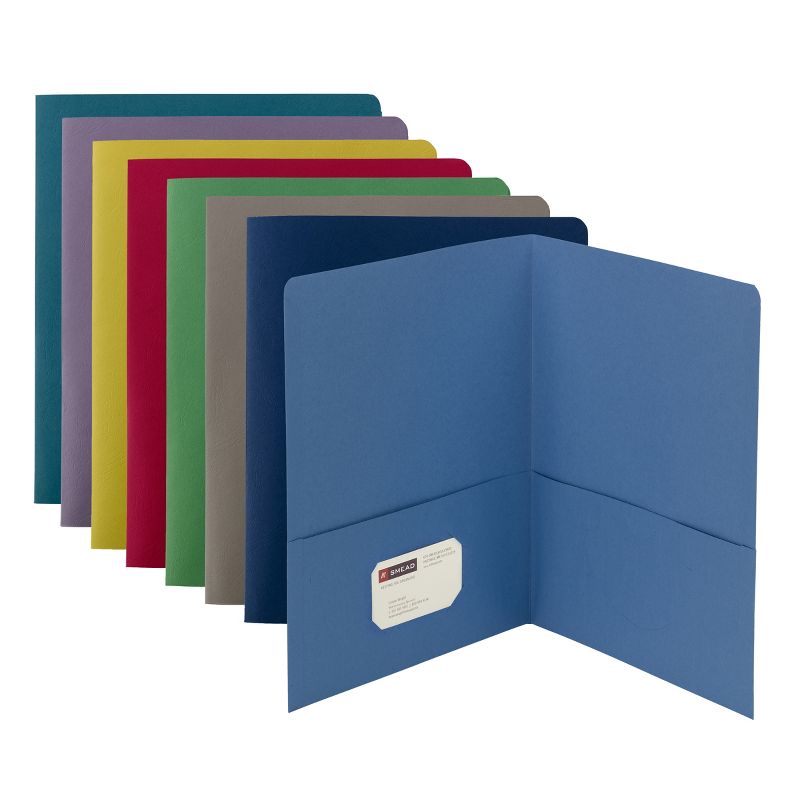 Smead Two-Pocket Heavyweight Folder, Letter Size, 25 per Box, 3 of 4