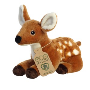 Aurora Small Fawn Eco Nation Eco-Friendly Stuffed Animal Brown 9" - 1 of 4