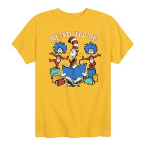 Boys' - Dr. Seuss - Read To Me Short Sleeve Graphic T-Shirt - 1 of 4