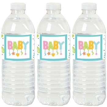 Big Dot Of Happiness It's A Girl - Pink Baby Shower Water Bottle Sticker  Labels - Set Of 20 : Target