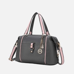 MKF Collection Opal Vegan Leather Lightweight Satchel Bag by Mia K - 1 of 4