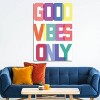 Good Vibes Only Multicolor by The Native State Unframed Wall Canvas - iCanvas - 4 of 4