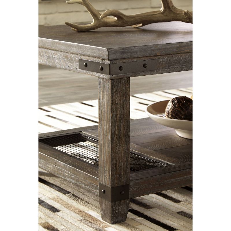 Danell Ridge Rectangular Cocktail Table Brown - Signature Design by Ashley, 3 of 8
