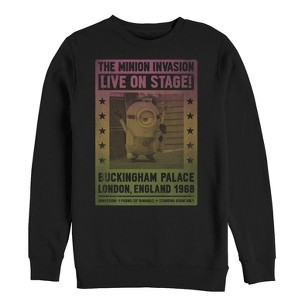 Men's Despicable Me Minion Live on Stage Poster Sweatshirt - 1 of 3