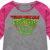 Girls' - Teenage Mutant Ninja Turtles - Movie Logo Shirt Tail Raglan Graphic T-shirt - 2 of 4
