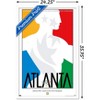 Trends International Team USA - Atlanta 1996. Games of the XXVI Olympiad. Framed Wall Poster Prints - 3 of 4