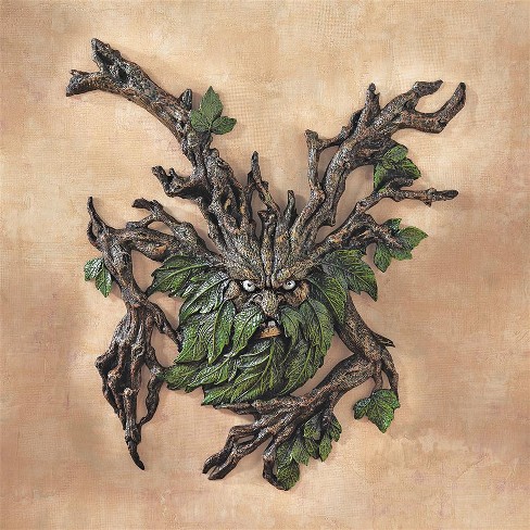 Design Toscano The Spirit of Nottingham Woods: Greenman Tree Sculpture