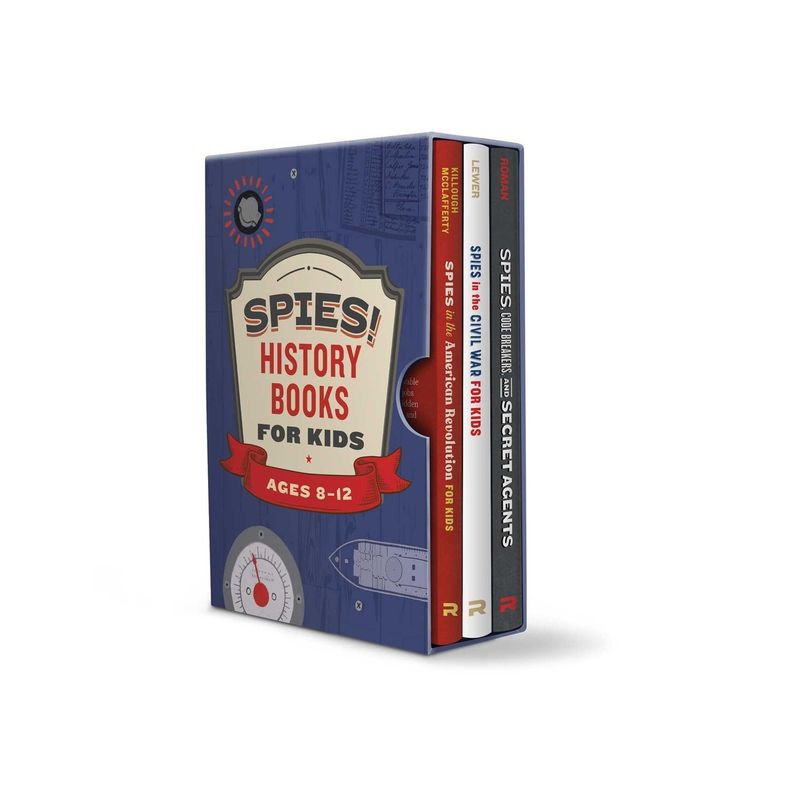 Spies! History Books for Kids 3 Book Box Set - (Spies in History for Kids) by  Rockridge Press (Paperback), 1 of 2