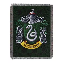Harry Potter Slytherin Shield 051 Tapestry Throw Blanket