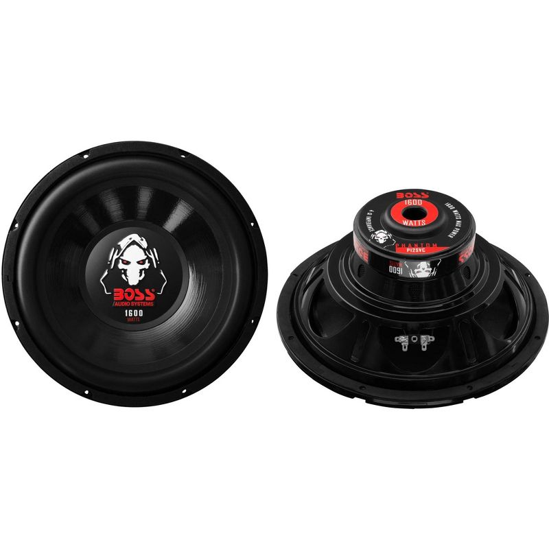 BOSS Audio 12" 3200W 4-Ohm SVC Car Stereo Subwoofer Set, Pair  | P12SVC, 1 of 7
