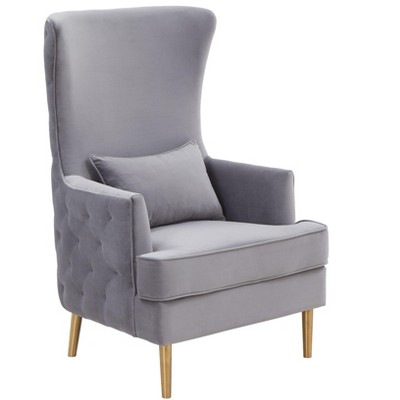 TOV Furniture Alina Tall Tufted Back Chair by Inspire Me! Home Decor