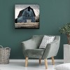 Canvas Wall Art - Sasha 'Blue Barn' Wall Art for Living Room, Bedroom, or Office Décor by Trademark Fine Art - 35 x 35 Inches - 3 of 4