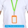 Unique Bargains Width Flat Neck Lanyards with Swivel Hook Clip for Name Tag Badges 50 Pcs - 4 of 4