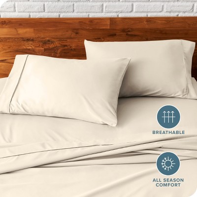 Sand Ultra-Soft Hypoallergenic Standard Pillowcase Set