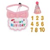 Unique Bargains Cat Birthday Decorations 1 Set - 2 of 4