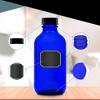 Nevlers 8 Oz Blue Glass Bottles - Leakproof (18pk) - 4 of 4