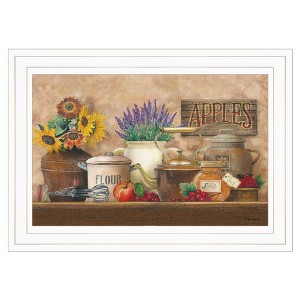 Antique Kitchen By Ed Wargo, Ready to Hang Framed Print, White Frame - 1 of 3
