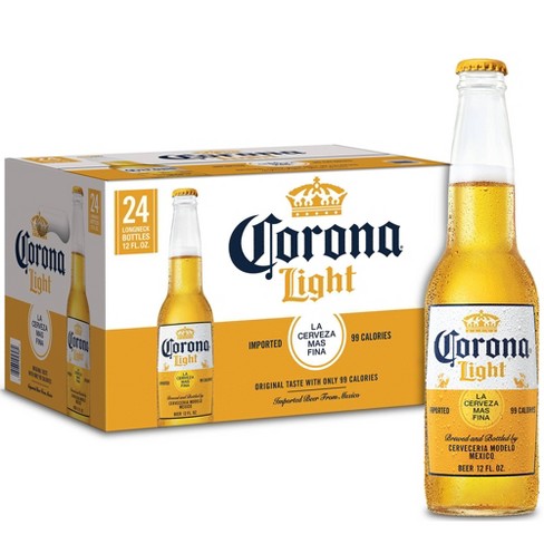 Corona Light Lager Beer 24pk 12 Fl Oz Bottles Target