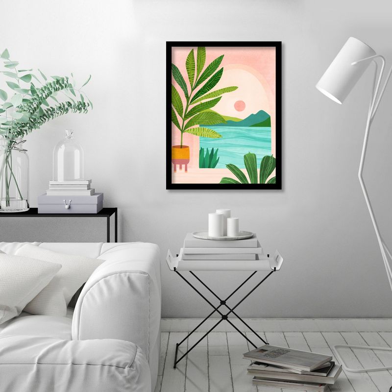 Americanflat Botanical Landscape Wall Art Room Decor - Vacation Views by Modern Tropical, 2 of 7