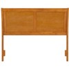 AFI Furnishings Portland Full Sleigh Solid Wood Panel Headboard in Light Toffee - 3 of 4