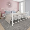 Manila Metal King Bed in White - DHP - 3 of 4
