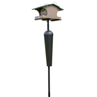 JCS Wildlife Large Poly Hopper Bird Feeder  - Mounting Pole Bundles Available!