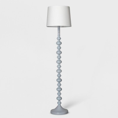 silver ball floor lamp