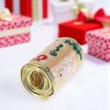 Unique Bargains Gift Wrap Ribbons Santa & Snowman Cloth 78.74"x1.97" 1 Pc - 2 of 4