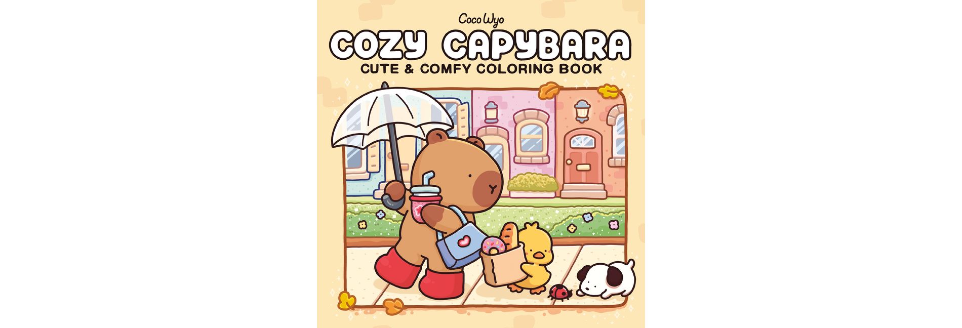Cozy Capybara - (Cozy Spaces Coloring) by  Coco Wyo (Paperback)