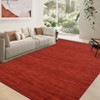 Runner Rug for Bedside Machine Washable Non-Slip Low Pile Accent Carpet Modern Abstract Rug No-Shedding Hallway Indoor Carpet - 2 of 4