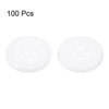 Unique Bargains Resin DIY Craft Flat 4-Hole Sewing Buttons 100 Pcs - 3 of 4