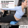 CanDo Premium Blue Marble EVA Foam Roller for Muscle Restoration, Massage Therapy, Sport Recovery and Physical Therapy - 4 of 4