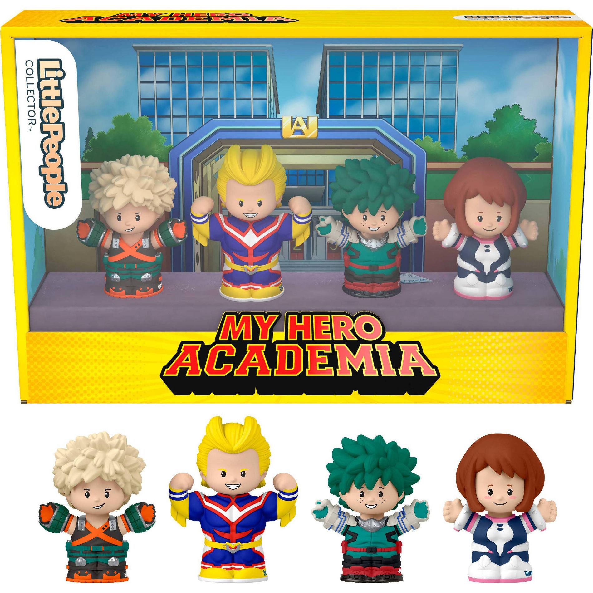 Little People Collector My Hero Academia Anime Series Special Edition Figures - 4pk