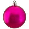 Northlight Shatterproof Shiny Christmas Ball Ornaments 2.5" (60mm) - Magenta Pink - 60ct - 3 of 3
