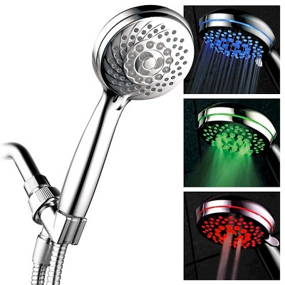 Luxury Led Hand Shower Chrome - Hotelspa