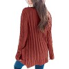 Haute Edition Women's Cable Knit Button Up Sweater Cardigan - 2 of 2