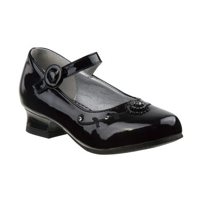 Josmo Little Kids Girls Dress Shoes - Black Patent, 1 : Target