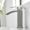 PAGED Tall Bathroom Faucets, Single Hole Bathroom Sink Faucet, Single Handle Vanity Basin Faucet with Pop Up Drain - 4 of 4