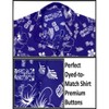 LA LEELA Women's Button Down Blouses Funky Vacation Button Up Casual Summer Holiday Beach Party Blouse Short Sleeve Hawaiian Tops Shirts - 3 of 4