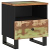 vidaXL Bedside Cabinet Solid Wood Reclaimed&Engineered Wood - 2 of 4