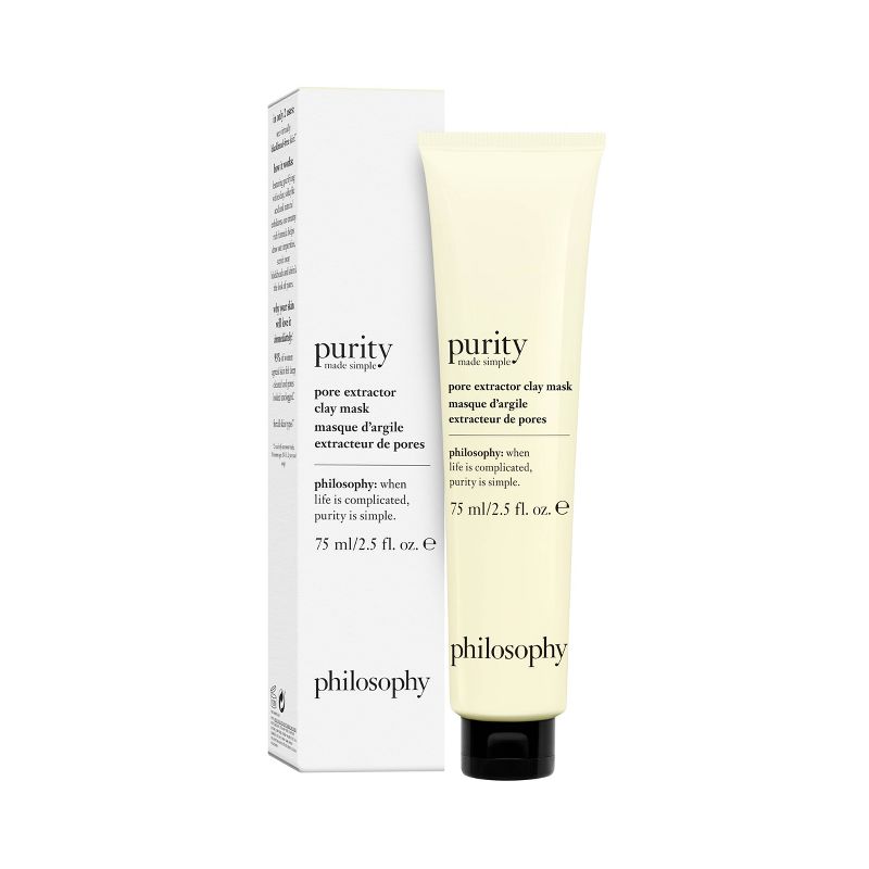 philosophy Purity Made Simple Pore Extractor Exfoliating Clay Mask - 2.5 fl oz - Ulta Beauty, 3 of 9