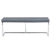 NicBex Upholstered Bench,Dining Bench with Padded Seat,Modern Ottoman for Living Room,Entryway,Kitchen - 4 of 4