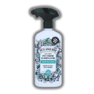 Pet-Pourri Pet Odor Eliminator - Pawsitively Fresh (16 oz) - Instantly Neutralizes Odors on Bedding, Carpets & Air | Plant-Based Formula - 1 of 2