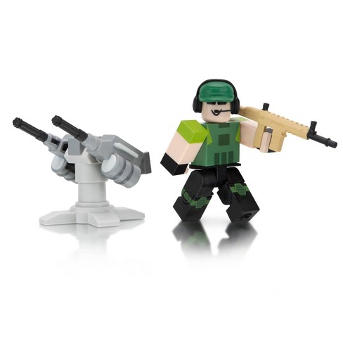 Roblox Action Collection Tower Defense Simulator Figure Pack Includes Exclusive Virtual Item Target - gun simulator game roblox