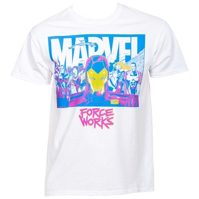 Adult Marvel Force Works Team Up T-Shirt