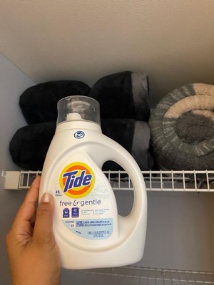 Tide Liquid High Efficiency Hygenic Clean Laundry Detergent - Free & Gentle  : Target