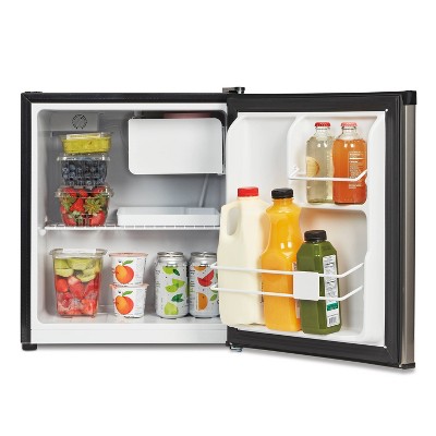 Compact Stainless Steel 1.7 Cu. Ft. Energy Star Fridge