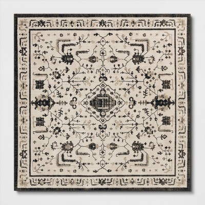 Photo 1 of Albion Persian Rug Cream/Black - Threshold